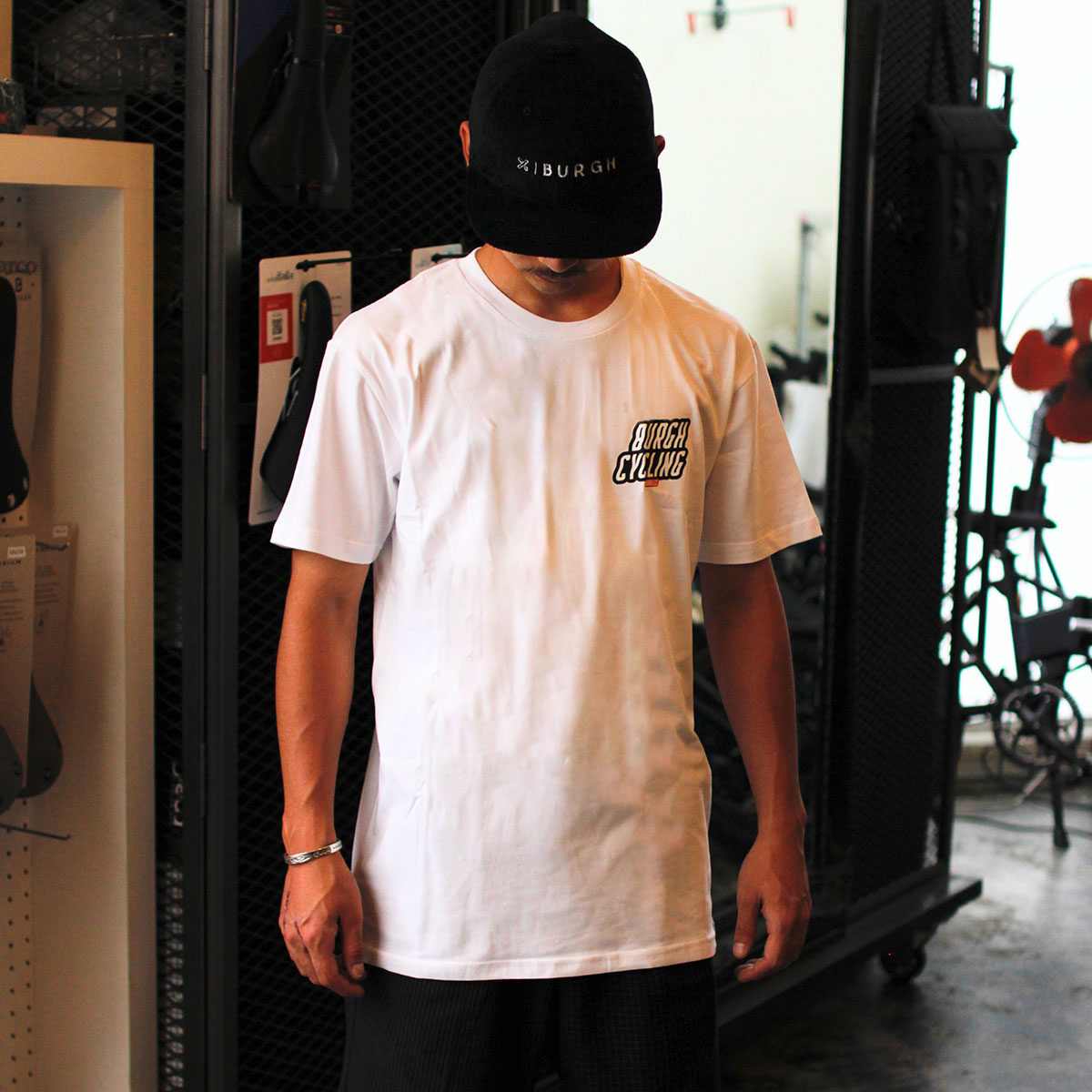 Badge Tee - White