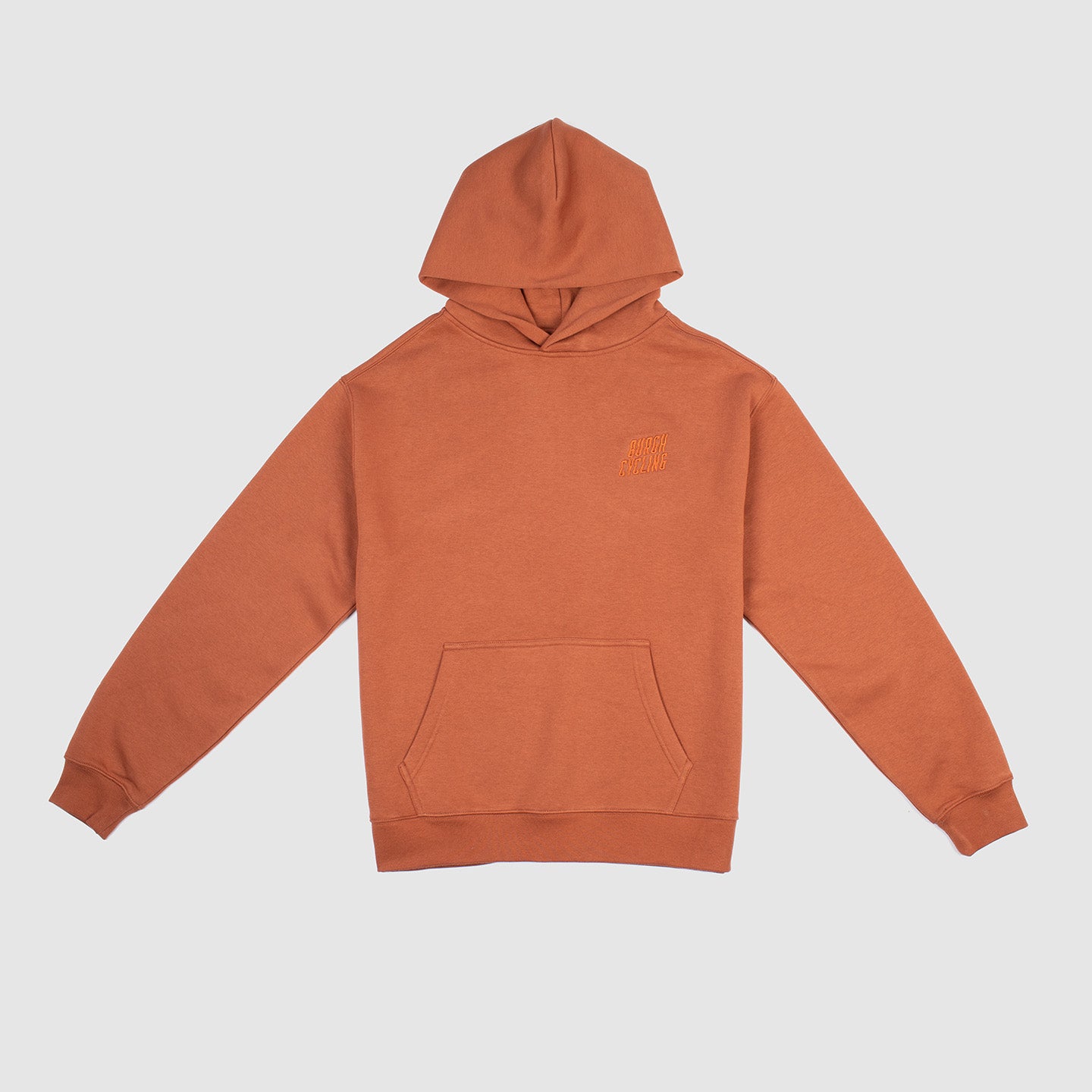 Wave Hoodie - Rust