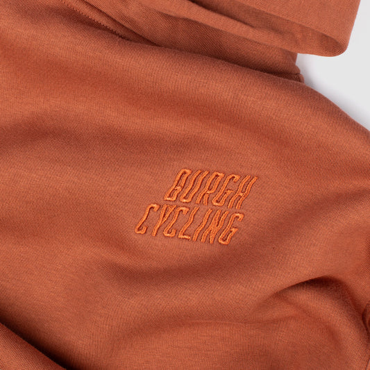 Wave Hoodie - Rust