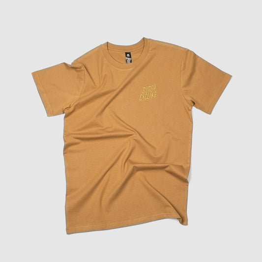 Wave Tee - Ochre