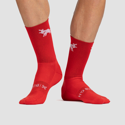 Hungry Devil Sock - Red