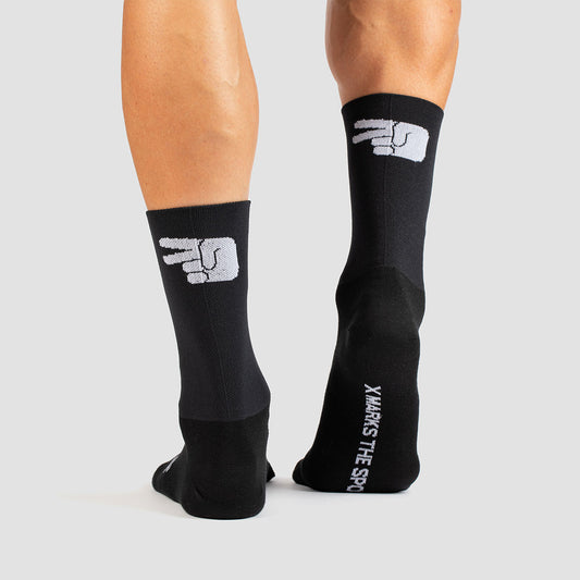 Scissors Sock - Black